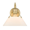 Golden - 3306-1W BCB-OP - One Light Wall Sconce - Orwell BCB - Brushed Champagne Bronze from Lighting & Bulbs Unlimited in Charlotte, NC