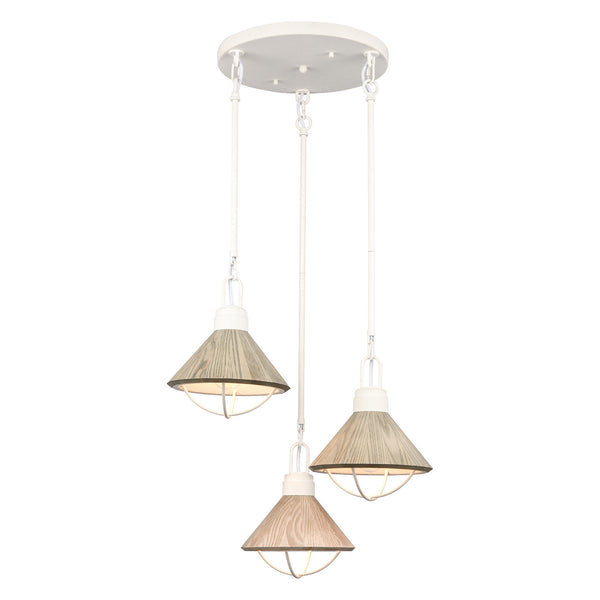 ELK Home - 63158/3 - Three Light Pendant - Cape May - White Coral from Lighting & Bulbs Unlimited in Charlotte, NC
