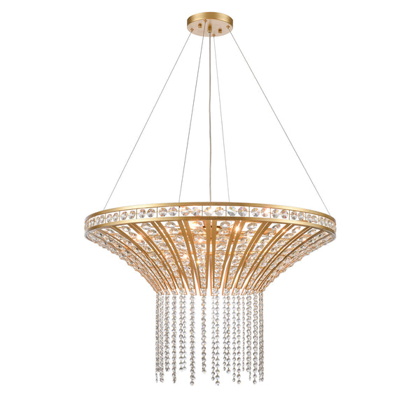 ELK Home - 82229/8 - Eight Light Chandelier - Fantania - Champagne Gold from Lighting & Bulbs Unlimited in Charlotte, NC