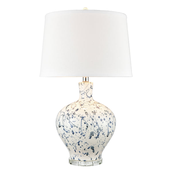 ELK Home - H0019-8030 - One Light Table Lamp - Rueben Crescent - White from Lighting & Bulbs Unlimited in Charlotte, NC