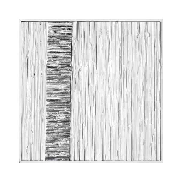 ELK Home - H0036-9737 - Wall Art - Stripe Wood - White from Lighting & Bulbs Unlimited in Charlotte, NC