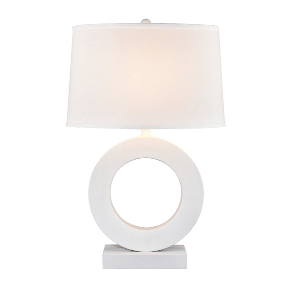 ELK Home - H0019-9524 - One Light Table Lamp - Around the Edge - Dry White from Lighting & Bulbs Unlimited in Charlotte, NC