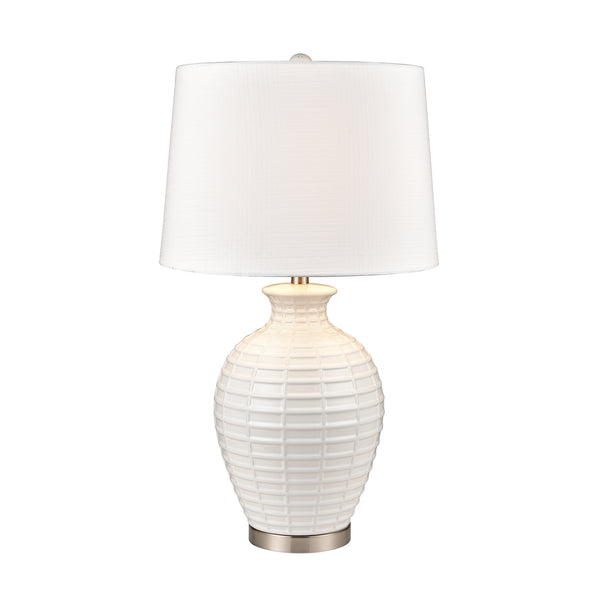 ELK Home - S0019-9472 - One Light Table Lamp - Junia - White from Lighting & Bulbs Unlimited in Charlotte, NC