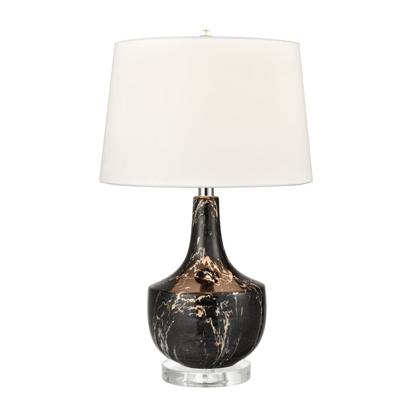 ELK Home - S0019-9555 - One Light Table Lamp - Baxterwood - Black Marbleized from Lighting & Bulbs Unlimited in Charlotte, NC