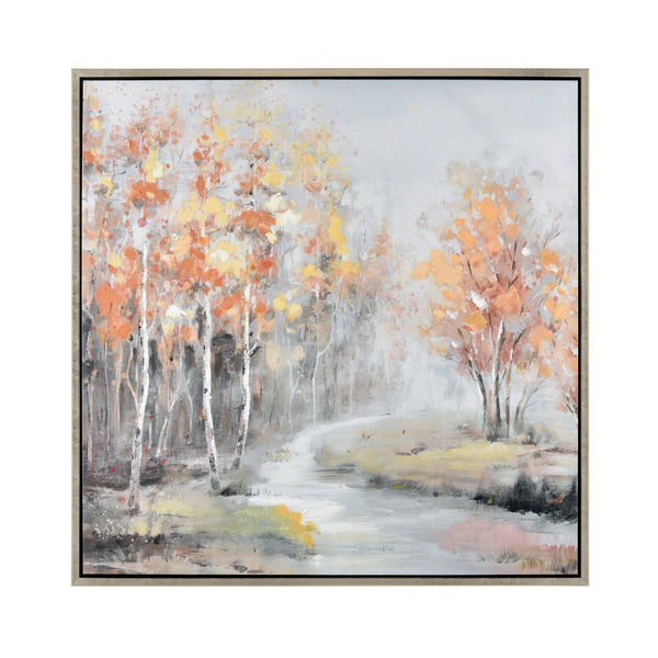 ELK Home - S0026-9299 - Wall Art - Edwards Forest - Orange from Lighting & Bulbs Unlimited in Charlotte, NC