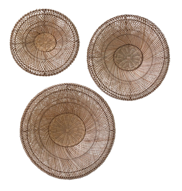 ELK Home - S0077-9124/S3 - Wall Basket - Set of 3 - Barcelona - Natural from Lighting & Bulbs Unlimited in Charlotte, NC