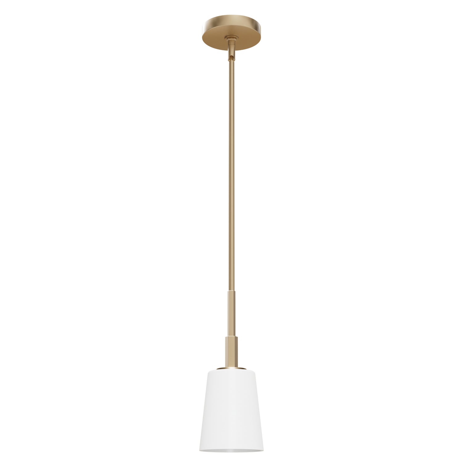 Hunter - 19888 - One Light Mini Pendant - Nolita - Alturas Gold from Lighting & Bulbs Unlimited in Charlotte, NC