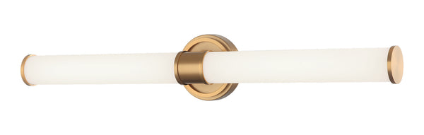 Matteo Lighting - S09226AG - LED Wall Sconce - Steveston - Aged Gold Brass from Lighting & Bulbs Unlimited in Charlotte, NC