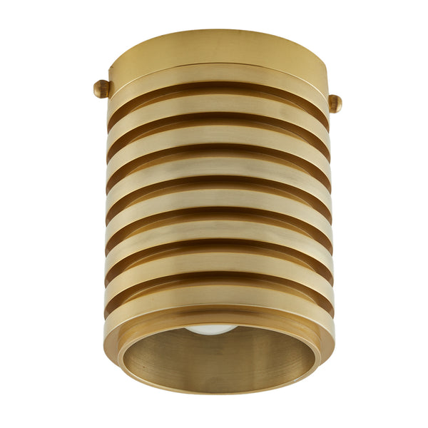 Arteriors - 49925 - One Light Flush Mount - Rudy - Antique Brass from Lighting & Bulbs Unlimited in Charlotte, NC
