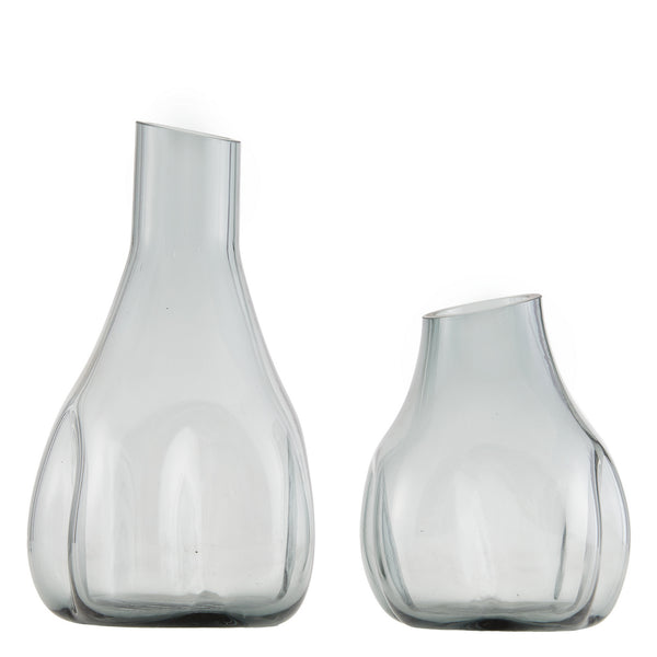 Arteriors - 9306 - Vases, Set of 2 - Ramparts - Blue Smoke from Lighting & Bulbs Unlimited in Charlotte, NC