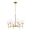 Kichler - 52500BNB - Six Light Chandelier - Ali - Brushed Natural Brass from Lighting & Bulbs Unlimited in Charlotte, NC