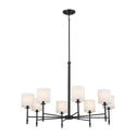 Kichler - 52502BK - Eight Light Chandelier - Ali - Black from Lighting & Bulbs Unlimited in Charlotte, NC