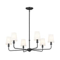 Kichler - 52516BK - Six Light Chandelier - Pallas - Black from Lighting & Bulbs Unlimited in Charlotte, NC