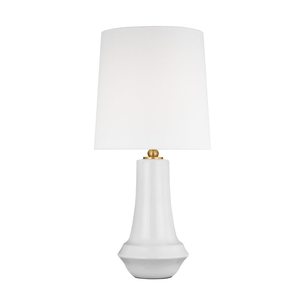Visual Comfort Studio - TT1231NWH1 - LED Table Lamp - Jenna - New White from Lighting & Bulbs Unlimited in Charlotte, NC