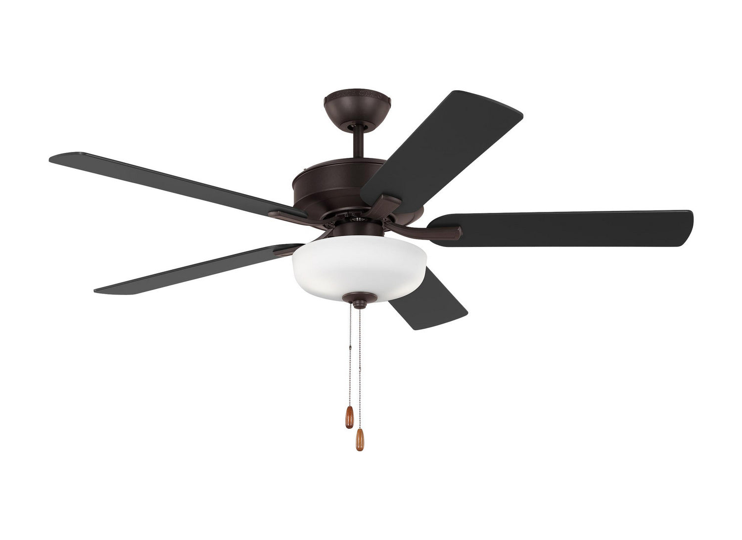 Generation Lighting - 5LDDC52BZD - 52" Ceiling Fan - Linden DC 52 LED - Bronze from Lighting & Bulbs Unlimited in Charlotte, NC