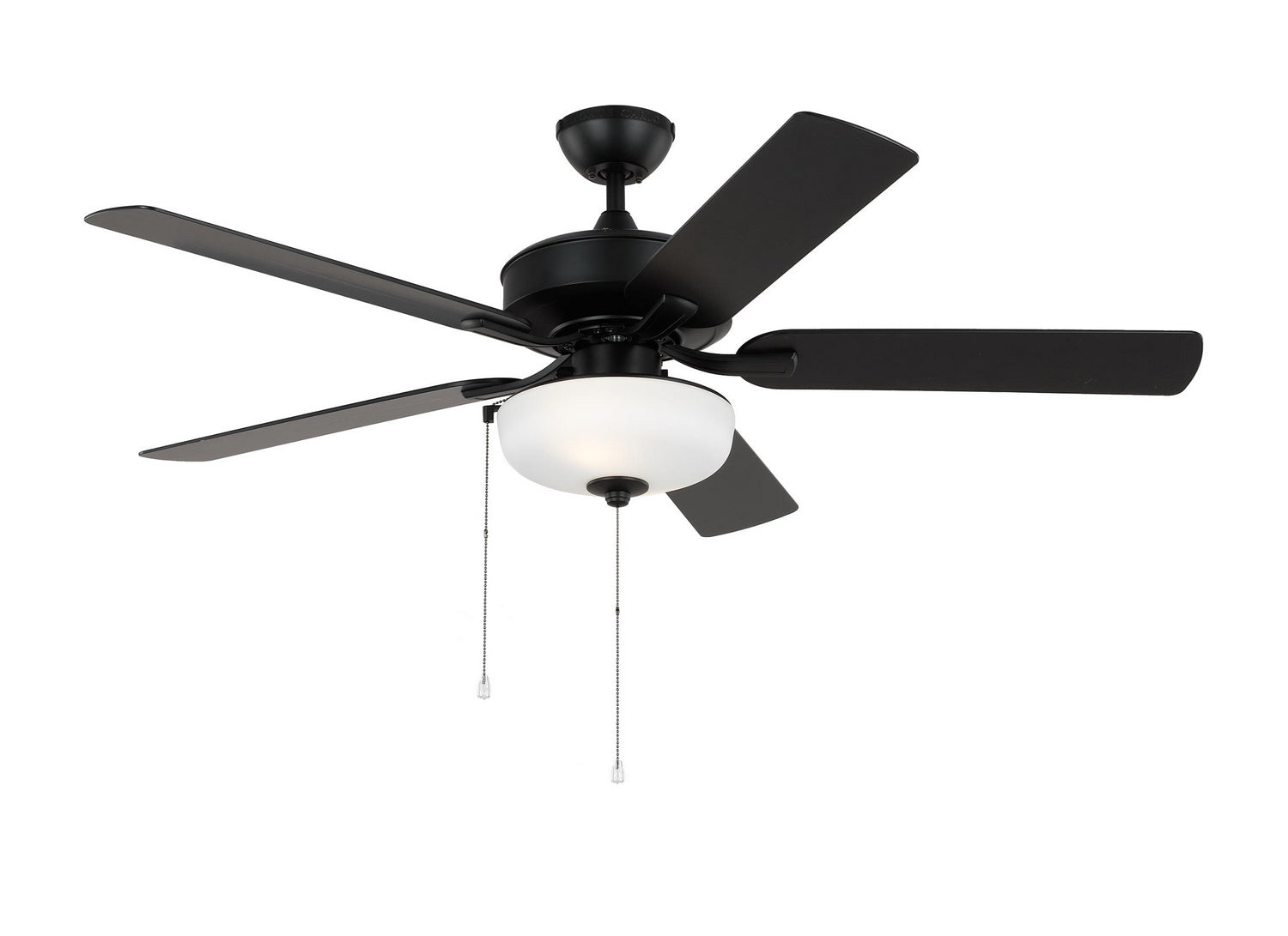 Generation Lighting - 5LDO52MBKD - 52" Ceiling Fan - Linden Outdoor 52 LED - Midnight Black from Lighting & Bulbs Unlimited in Charlotte, NC