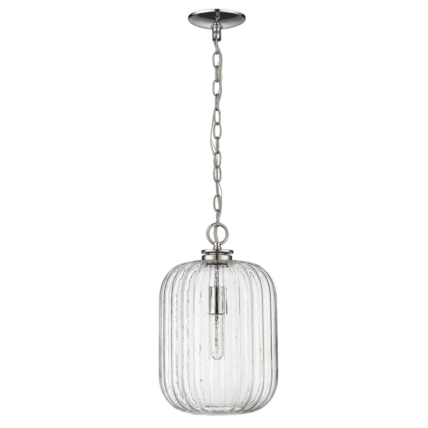 Acclaim Lighting - IN10005PN - One Light Pendant - Cabot - Polished Nickel from Lighting & Bulbs Unlimited in Charlotte, NC