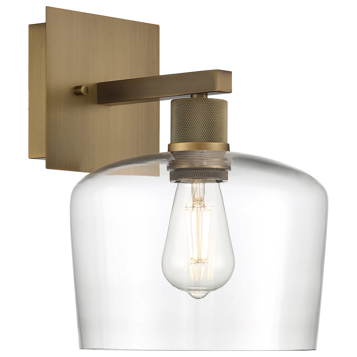 Access - 63144LEDDLP-ABB/CLR - LED Wall Sconce - Port Nine Chardonnay - Antique Brushed Brass from Lighting & Bulbs Unlimited in Charlotte, NC
