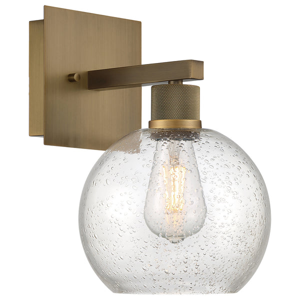 Access - 63145LEDDLP-ABB/SDG - LED Wall Sconce - Port Nine Burgundy - Antique Brushed Brass from Lighting & Bulbs Unlimited in Charlotte, NC