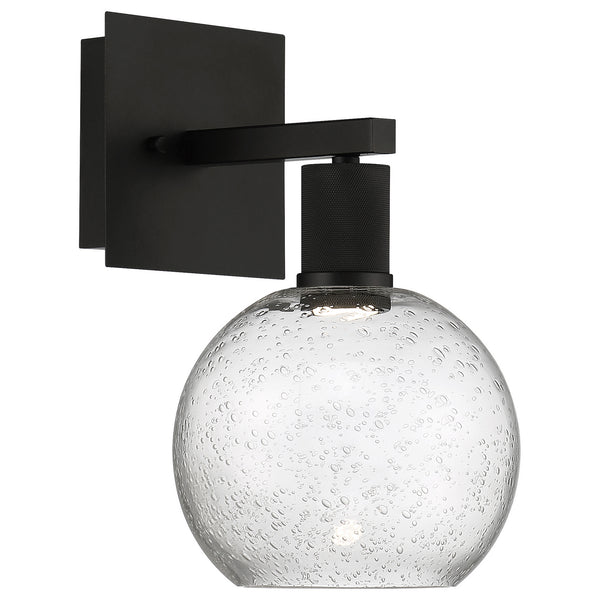 Access - 63145LEDD-MBL/SDG - LED Wall Sconce - Port Nine Burgundy - Matte Black from Lighting & Bulbs Unlimited in Charlotte, NC