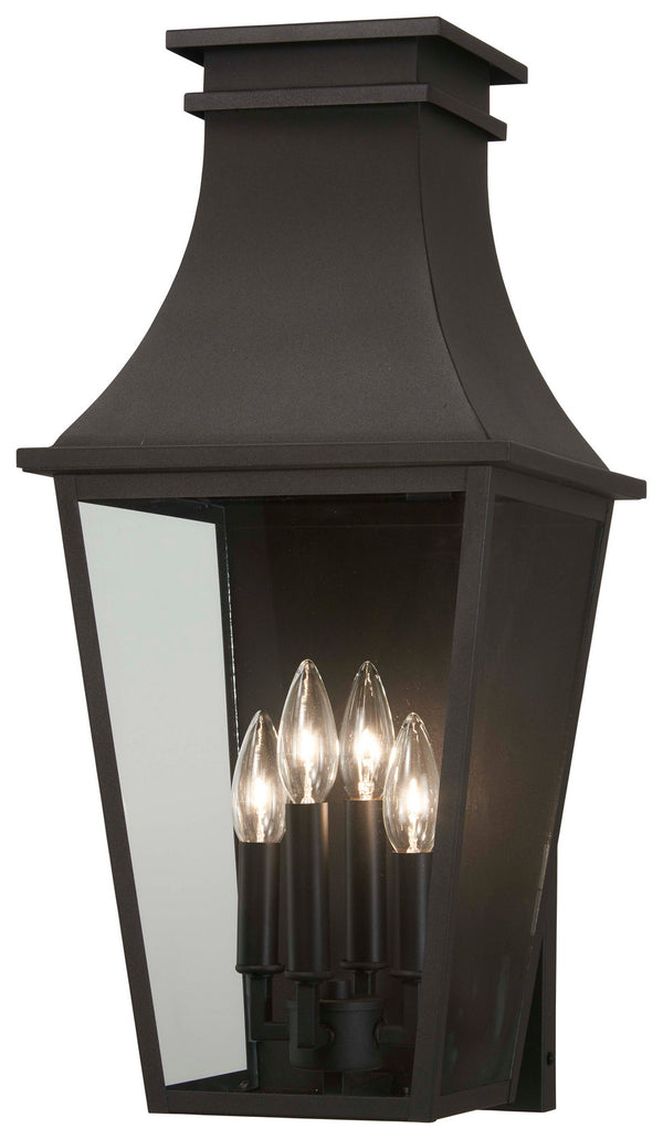 Minka-Lavery - 7992-66 - Four Light Outdoor Wall Mount - Gloucester - Sand Coal from Lighting & Bulbs Unlimited in Charlotte, NC