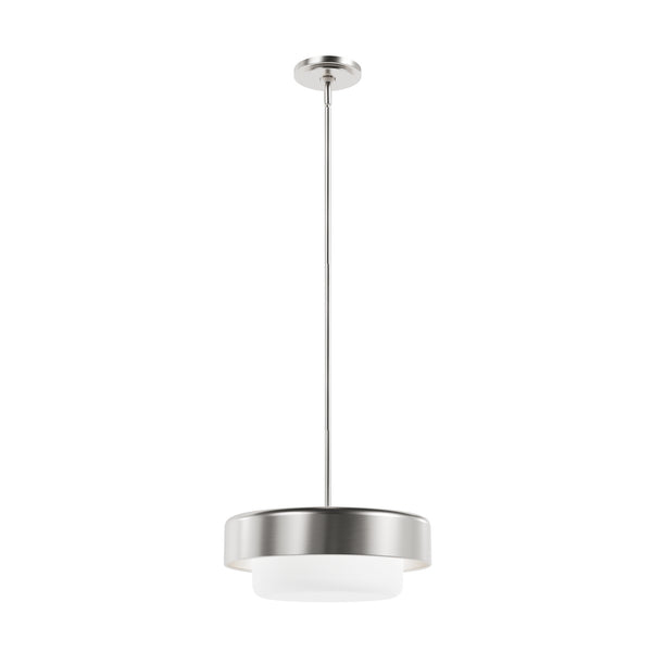 Hunter - 19272 - Two Light Pendant - Station - Brushed Nickel from Lighting & Bulbs Unlimited in Charlotte, NC