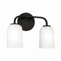Capital Lighting - 148821MB-542 - Two Light Vanity - Lawson - Matte Black from Lighting & Bulbs Unlimited in Charlotte, NC