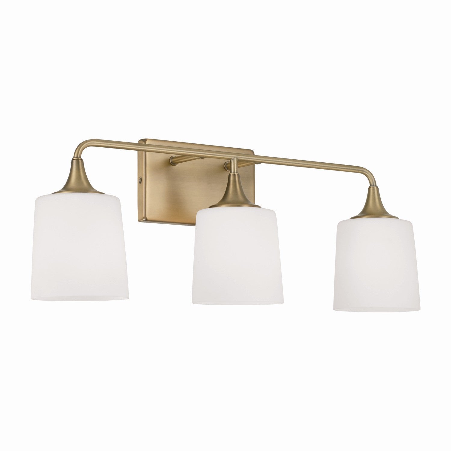 Capital Lighting - 148931AD-541 - Three Light Vanity - Presley - Aged Brass from Lighting & Bulbs Unlimited in Charlotte, NC
