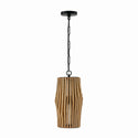 Capital Lighting - 344613WK - One Light Pendant - Archer - Light Wood and Matte Black from Lighting & Bulbs Unlimited in Charlotte, NC