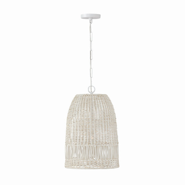 Capital Lighting - 347512HH - One Light Pendant - Naomi - Chalk White from Lighting & Bulbs Unlimited in Charlotte, NC