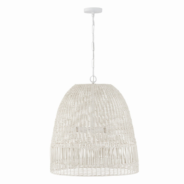 Capital Lighting - 347533HH - Three Light Pendant - Naomi - Chalk White from Lighting & Bulbs Unlimited in Charlotte, NC