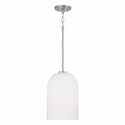 Capital Lighting - 348811BN - One Light Pendant - Lawson - Brushed Nickel from Lighting & Bulbs Unlimited in Charlotte, NC