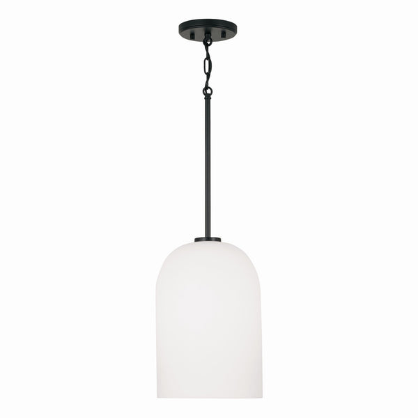 Capital Lighting - 348811MB - One Light Pendant - Lawson - Matte Black from Lighting & Bulbs Unlimited in Charlotte, NC