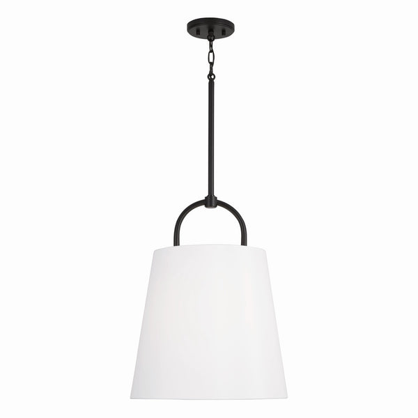 Capital Lighting - 349412MB - One Light Pendant - Brody - Matte Black from Lighting & Bulbs Unlimited in Charlotte, NC