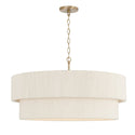 Four Light Pendant from the Delaney Collection in Matte Brass Finish by Capital Lighting
