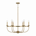 Capital Lighting - 425161AD - Six Light Chandelier - Rylann - Aged Brass from Lighting & Bulbs Unlimited in Charlotte, NC
