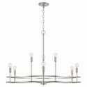 Capital Lighting - 448791BN - Nine Light Chandelier - Fuller - Brushed Nickel from Lighting & Bulbs Unlimited in Charlotte, NC