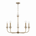 Capital Lighting - 448951AD - Five Light Chandelier - Presley - Aged Brass from Lighting & Bulbs Unlimited in Charlotte, NC