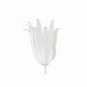 One Light Wall Sconce from the Eden Collection in Textured White Finish by Capital Lighting
