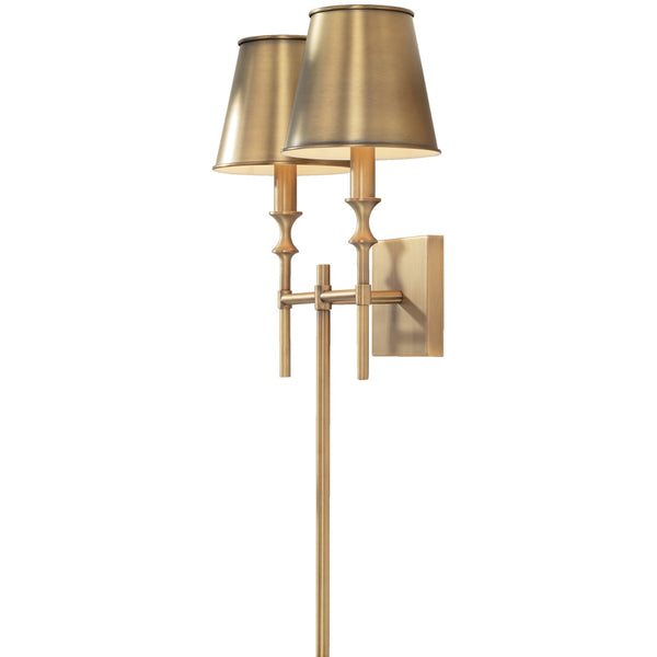 Capital Lighting - 649721AD-708 - Two Light Wall Sconce - Whitney - Aged Brass from Lighting & Bulbs Unlimited in Charlotte, NC