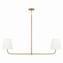 Capital Lighting - 849421AD - Two Light Island Pendant - Brody - Aged Brass from Lighting & Bulbs Unlimited in Charlotte, NC