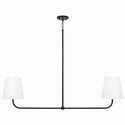 Capital Lighting - 849421MB - Two Light Island Pendant - Brody - Matte Black from Lighting & Bulbs Unlimited in Charlotte, NC