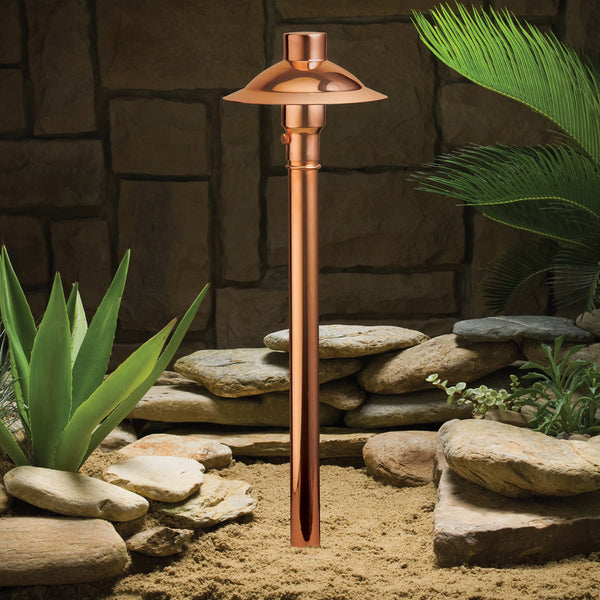 Kichler - 15350CO - One Light Path & Spread - Copper - Copper from Lighting & Bulbs Unlimited in Charlotte, NC