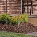 One Light Path & Spread from the No Family Collection in Textured Architectural Bronze Finish by Kichler
