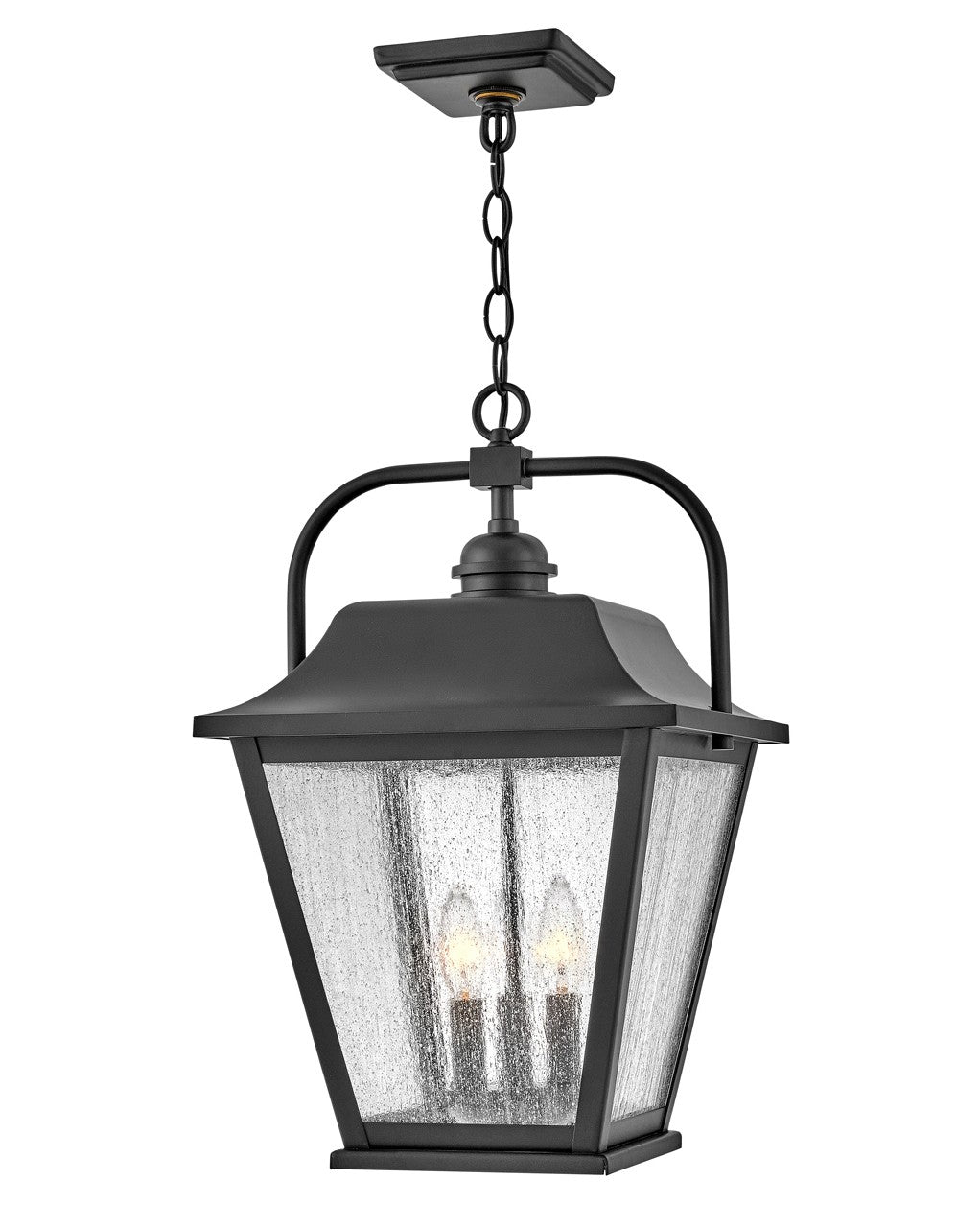 Hinkley - 10012BK - LED Wall Mount - Kingston - Black from Lighting & Bulbs Unlimited in Charlotte, NC