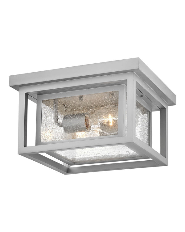 Hinkley - 1003SI - LED Flush Mount - Republic - Satin Nickel from Lighting & Bulbs Unlimited in Charlotte, NC