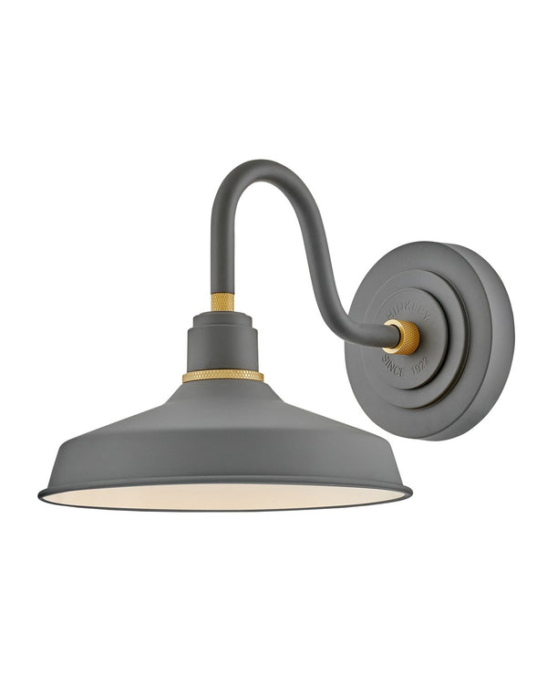 Hinkley - 10231DMG - LED Wall Mount - Foundry Classic - Dark Matte Grey from Lighting & Bulbs Unlimited in Charlotte, NC