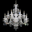 Schonbek - 3601-211H - 12 Light Chandelier - Sterling - Gold from Lighting & Bulbs Unlimited in Charlotte, NC