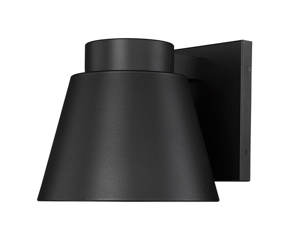 Z-Lite - 544B-BK-LED - LED Outdoor Wall Sconce - Asher - Black from Lighting & Bulbs Unlimited in Charlotte, NC