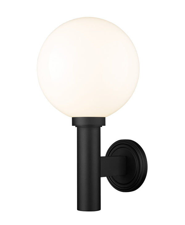 Z-Lite - 597B-BK - One Light Outdoor Wall Sconce - Laurent - Black from Lighting & Bulbs Unlimited in Charlotte, NC